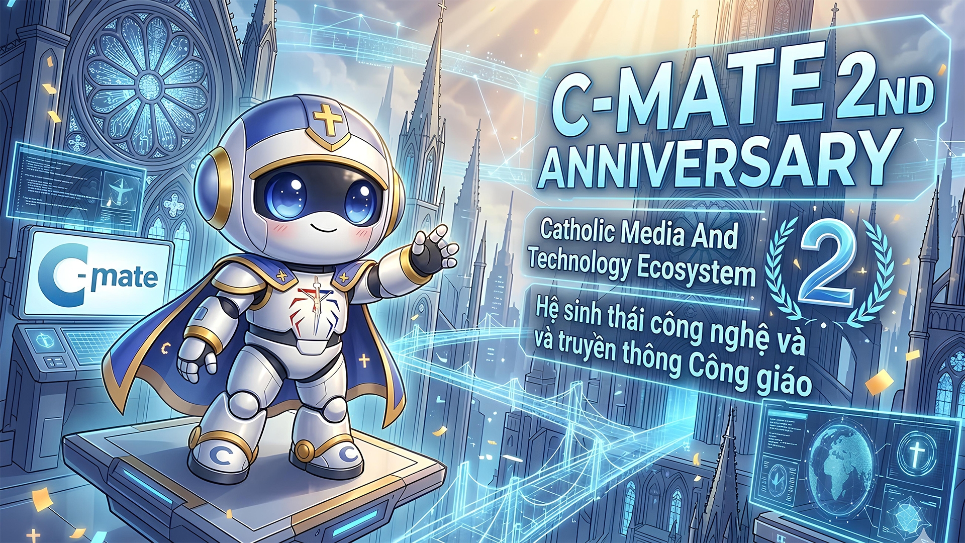 16h30 | TRỰC TIẾP | THÁNH LỄ TẠ ƠN - MỪNG 2 NĂM SINH NHẬT HỆ THỐNG CMATE | 14.03.2026