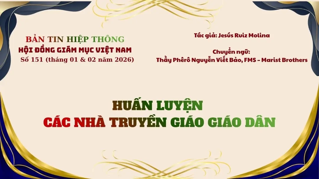 Huấn luyện các nhà truyền giáo giáo dân