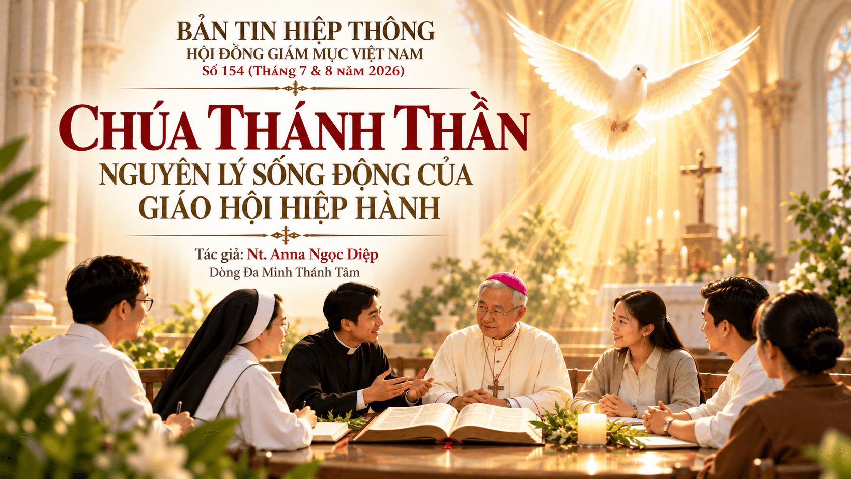 Chúa Thánh Thần: Nguyên lý sống động của Giáo hội hiệp hành