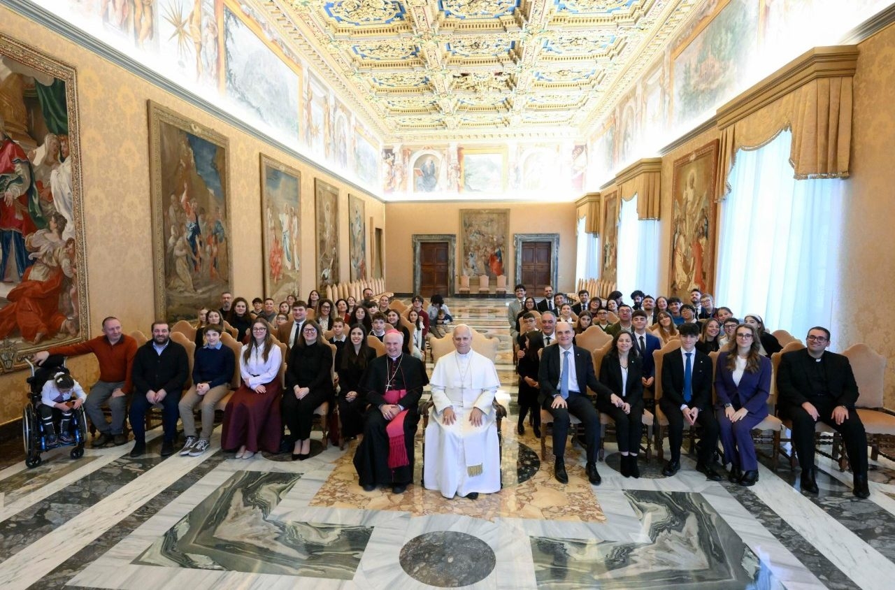 Đức Thánh Cha Lêô XIV khích lệ các thiếu niên Công giáo Tiến hành Ý làm hòa trước lễ Giáng Sinh