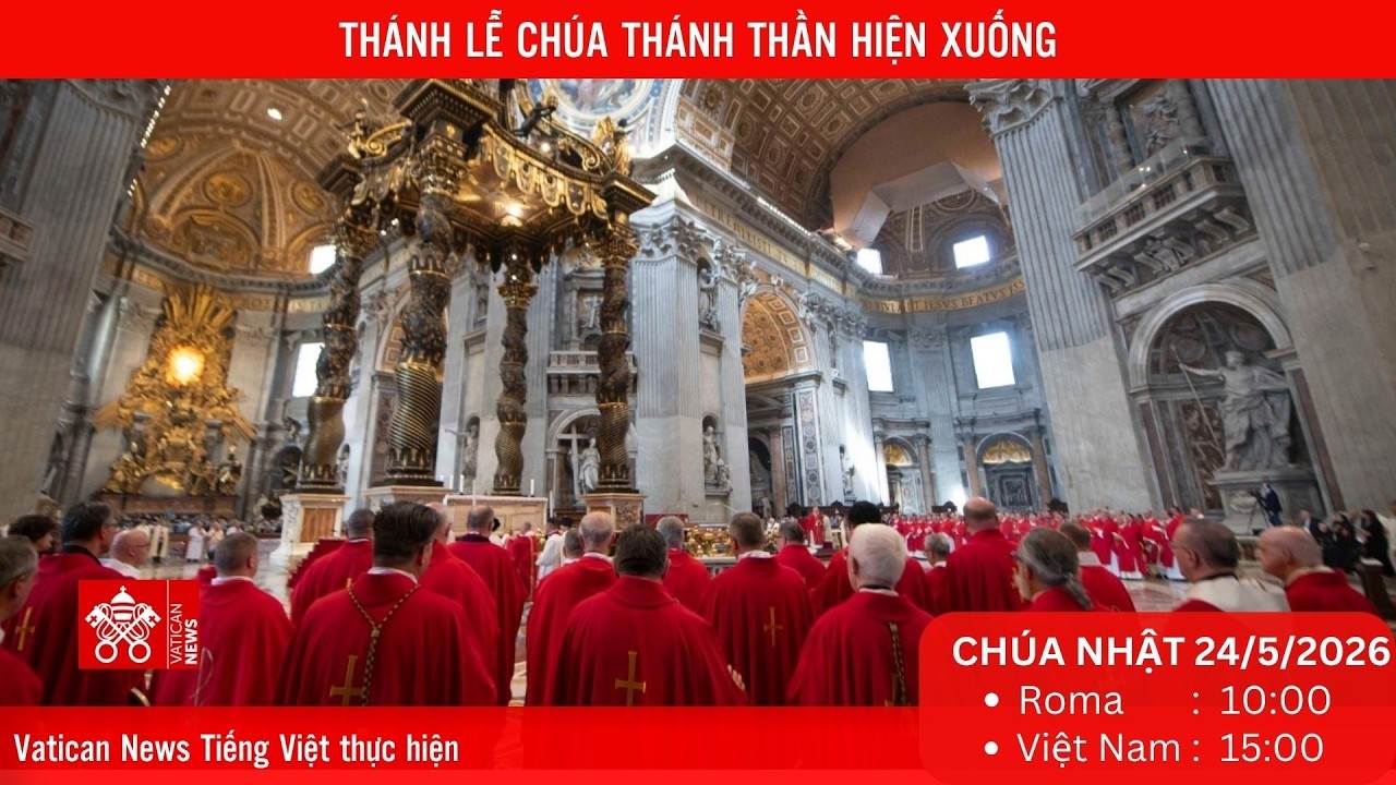 Thánh Lễ Chúa Thánh Thần Hiện Xuống: Thần Khí của bình an và của sứ vụ