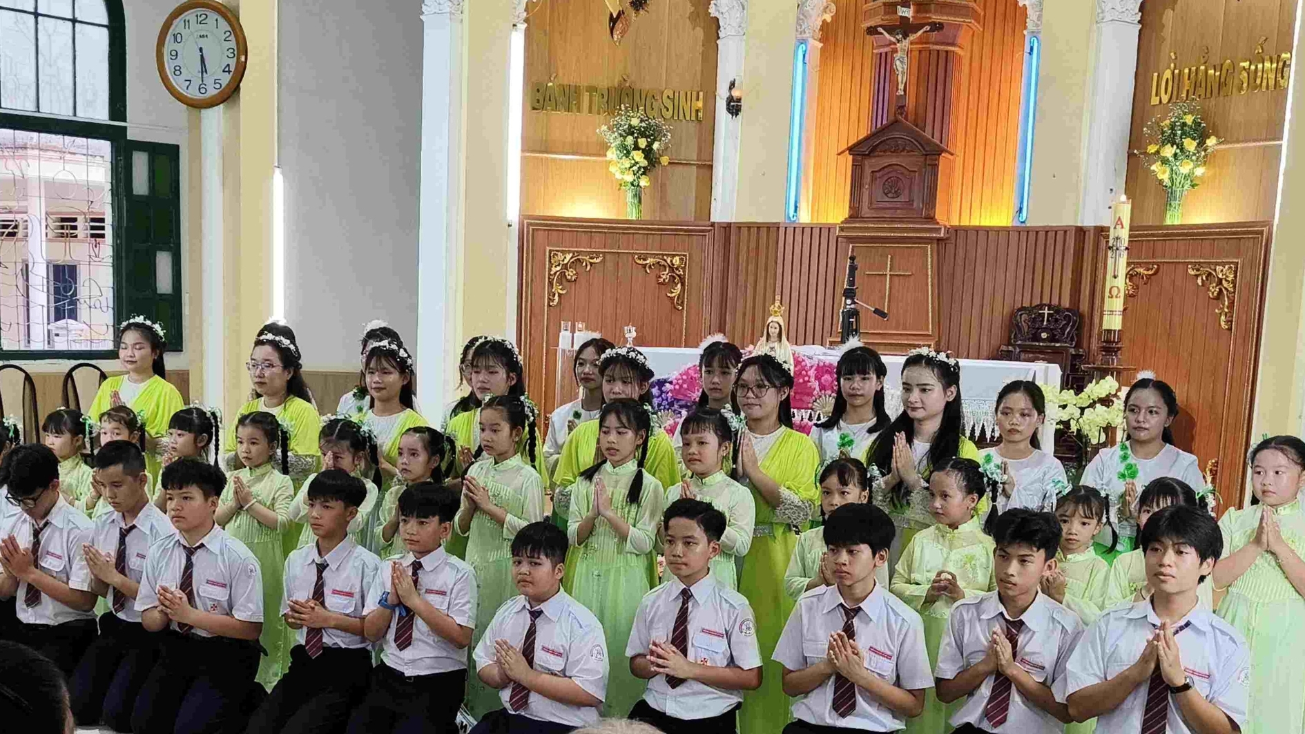 Giáo xứ Tây Ninh khai mạc Tháng Hoa kính Đức Mẹ Maria