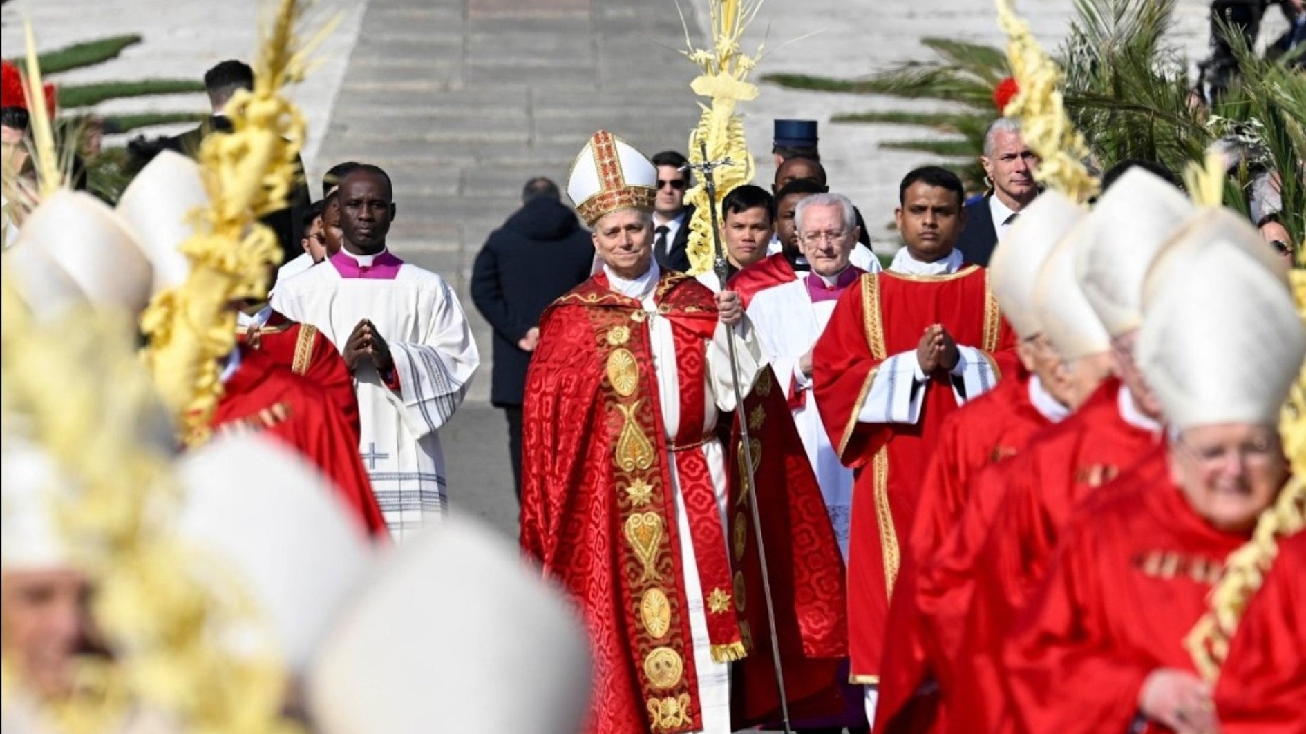 Thánh Lễ Lá: Chúa Giêsu Vua Hoà Bình - không ai có thể viện dẫn Chúa để biện minh cho chiến tranh