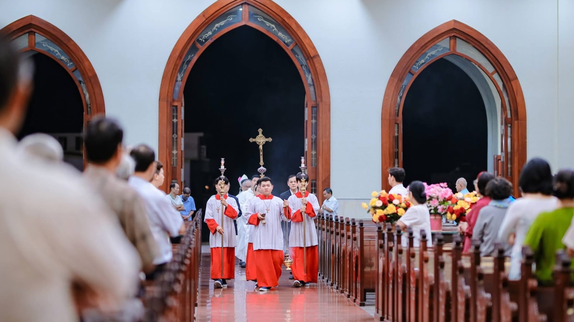 Giáo xứ Chánh Tòa Phú Cường cử hành thánh lễ mừng kính Thánh Cả Giuse