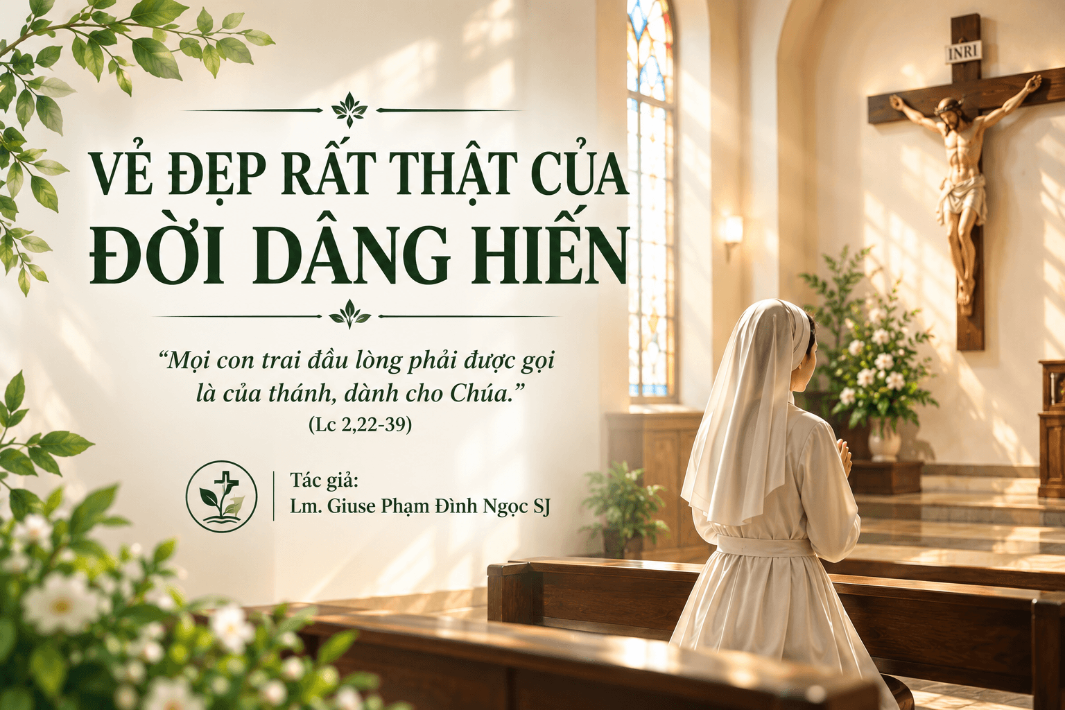 Vẻ đẹp rất thật của đời dâng hiến