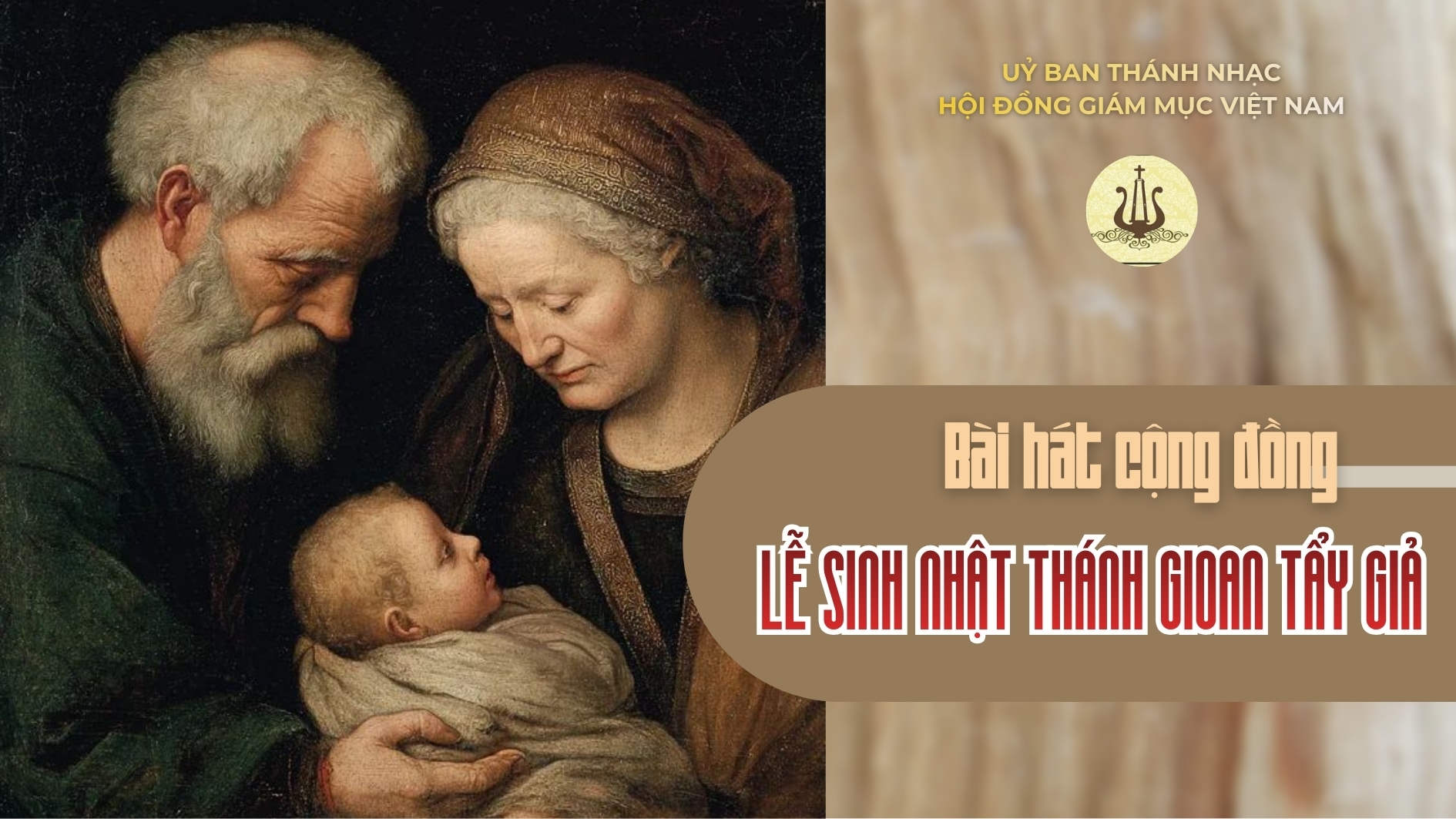 Bài hát Cộng đồng lễ sinh nhật Thánh Gioan Tẩy Giả ngày 24/06/2026