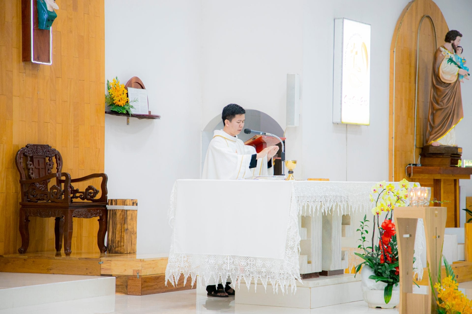 Giáo xứ Mỹ Hảo mừng kính Thánh nữ Têrêsa Hài Đồng Giêsu, bổn mạng ca đoàn thiếu nhi