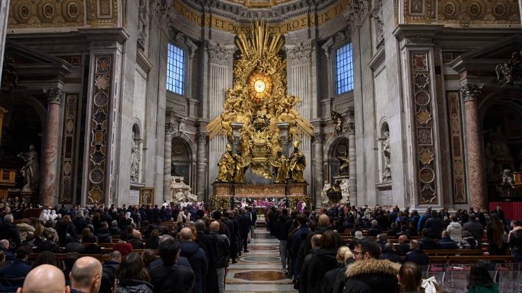 Đức Tổng Giám mục Edgar Parra chủ tế Thánh lễ mừng Chúa Giáng Sinh dành cho các nhân viên Vatican