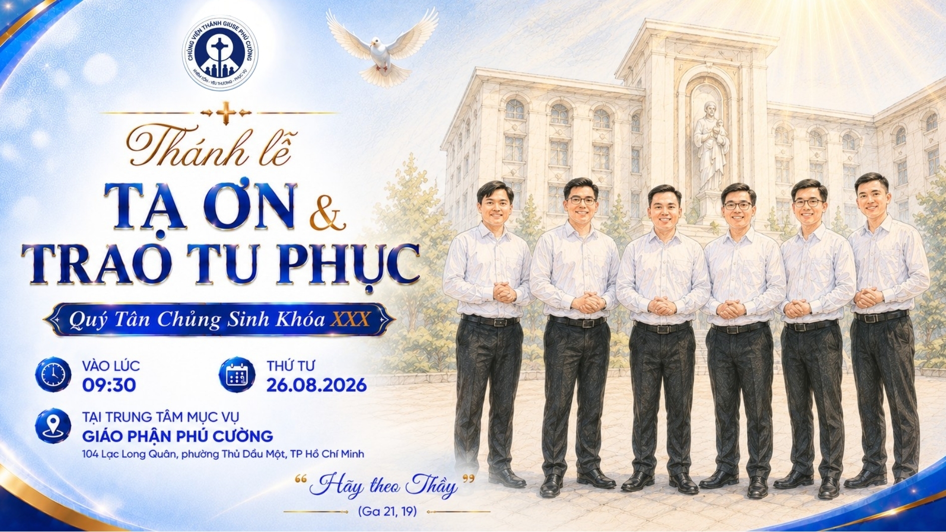 Giới Thiệu Các Tân Chủng Sinh Khóa XXX - Đại Chủng Viện Thánh Giuse Sài Gòn – Giáo Phận Phú Cường