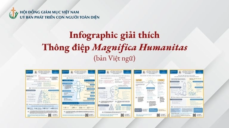Infographic giải thích Thông điệp Magnifica humanitas – bản Việt ngữ