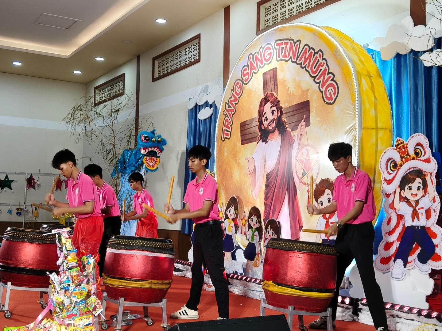 Giáo xứ Tây Ninh tổ chức đêm Trung thu “Trăng sáng Tin Mừng” cho thiếu nhi