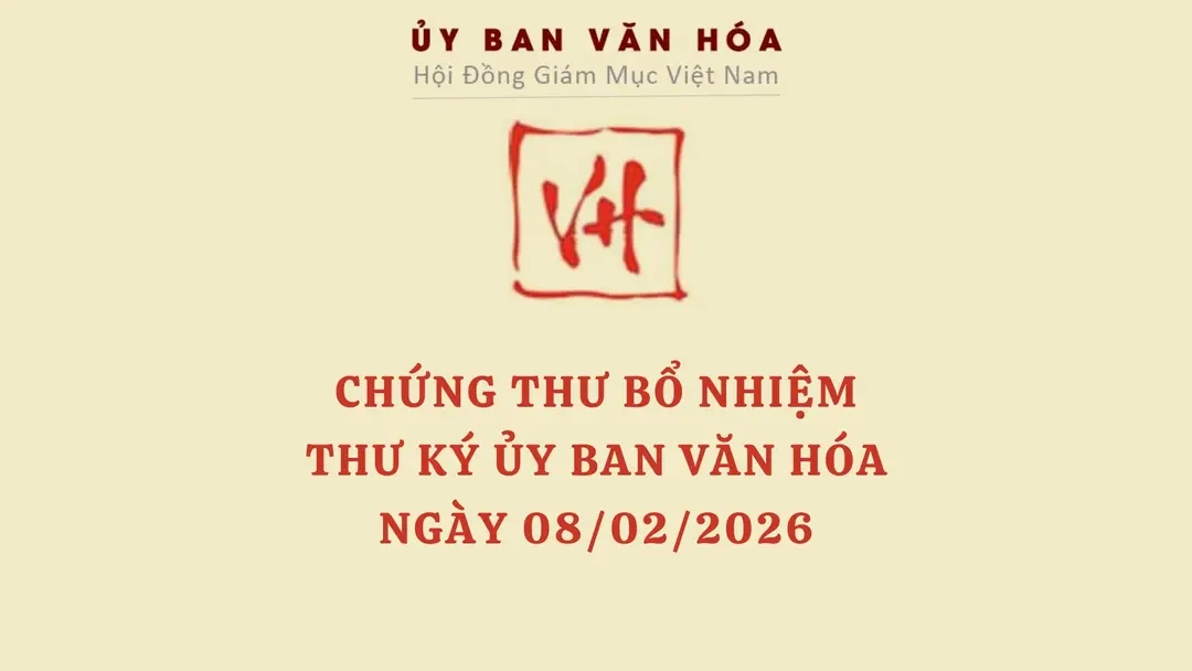 Chứng thư bổ nhiệm Thư ký Ủy ban Văn hóa ngày 08/02/2026