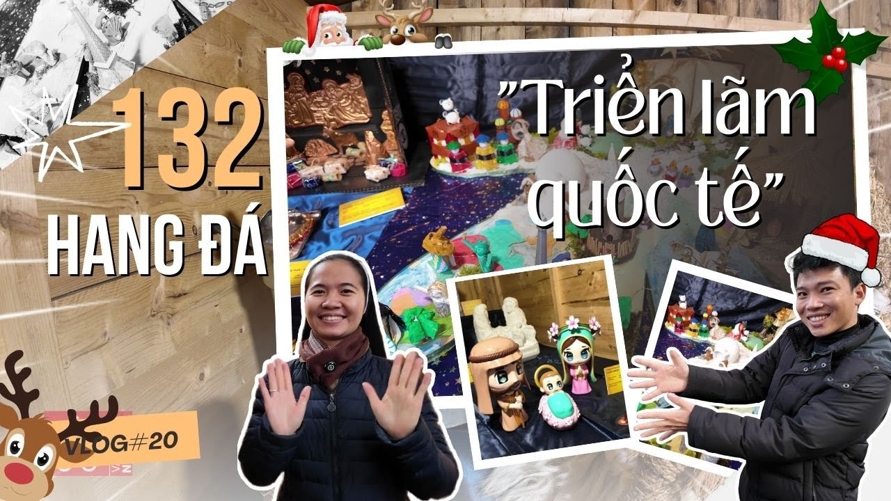 Tham quan Triển lãm quốc tế "100 Hang đá Giáng sinh" | Vlog Năm Thánh 2025