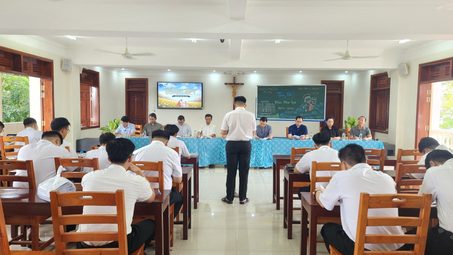 Cơ sở Đào tạo Linh mục Giáo phận Phú Cường tổng kết năm đào tạo 2025-2026