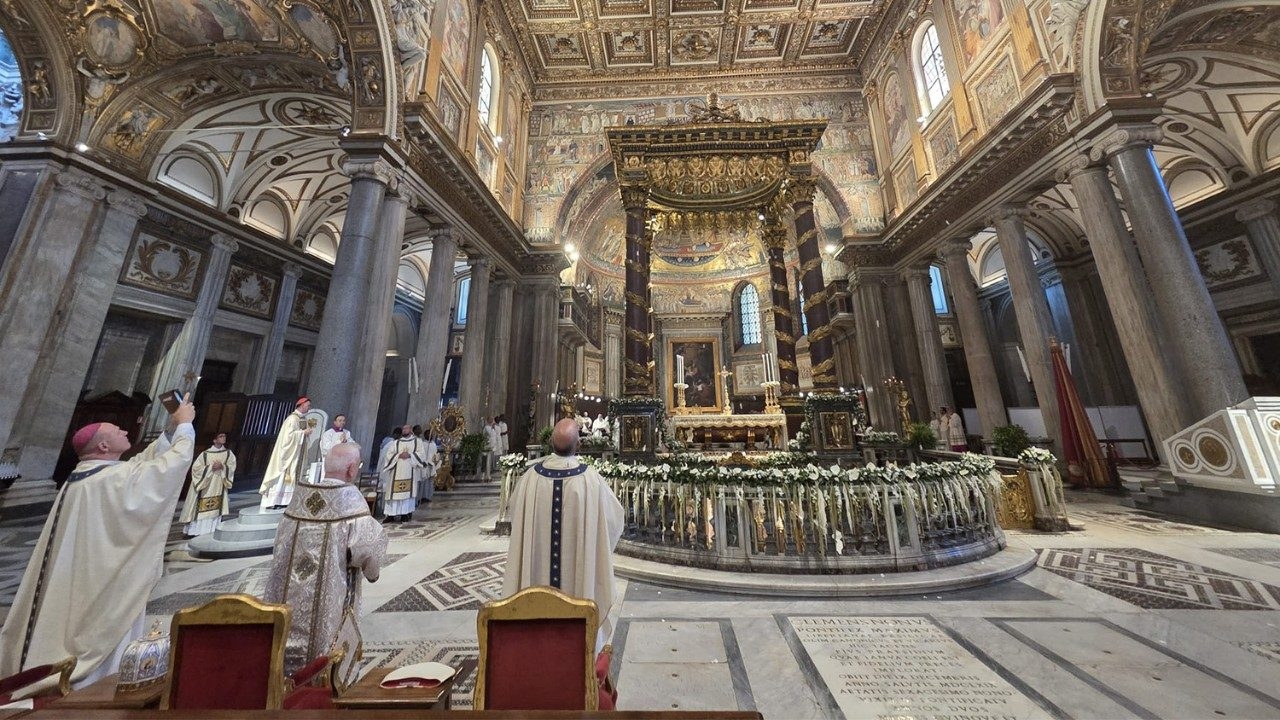 Roma cử hành lễ Đức Mẹ Tuyết tại Đền thờ Đức Bà Cả