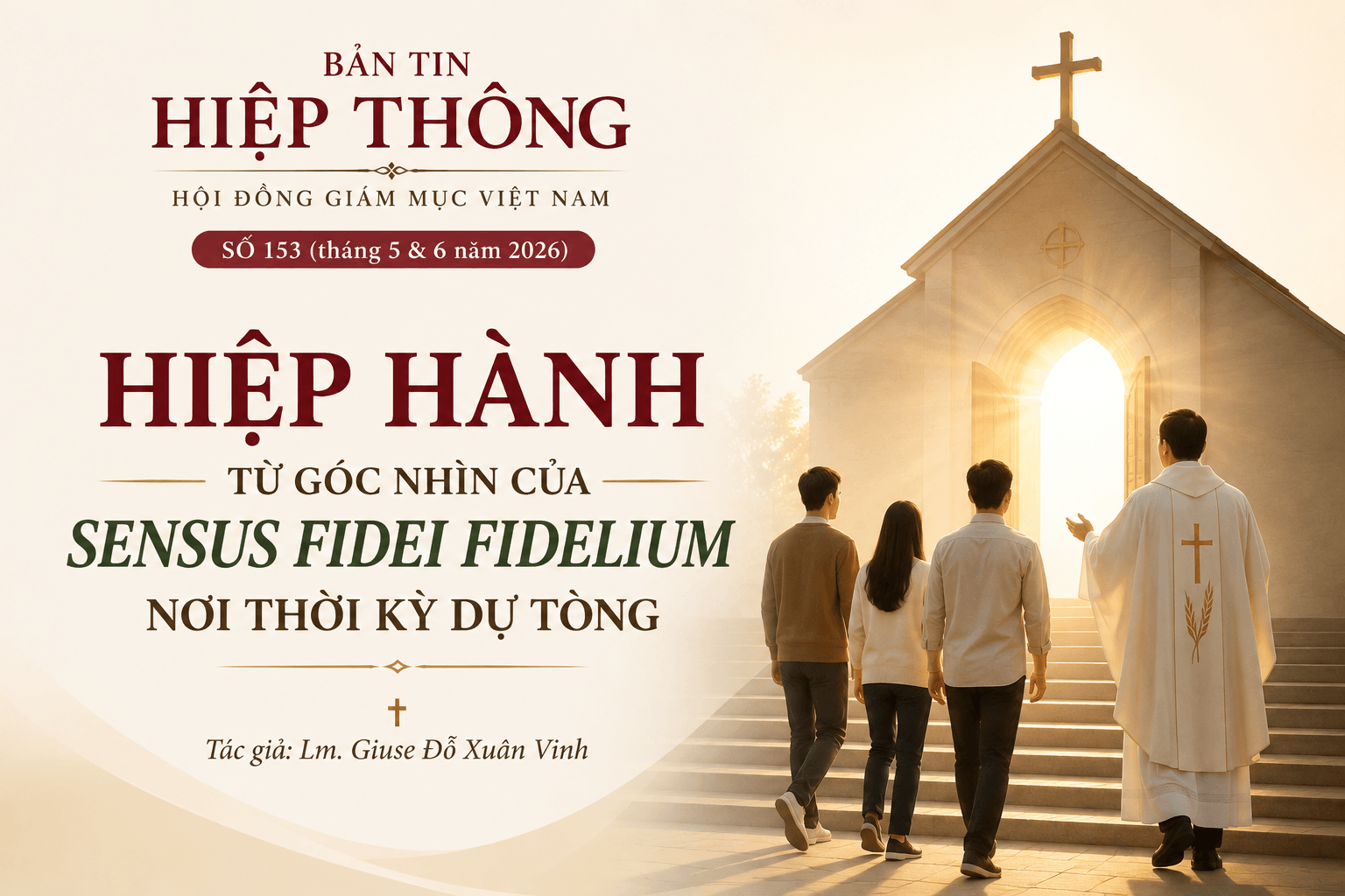 Hiệp hành từ góc nhìn của Sensus fidei fidelium nơi thời kỳ dự tòng
