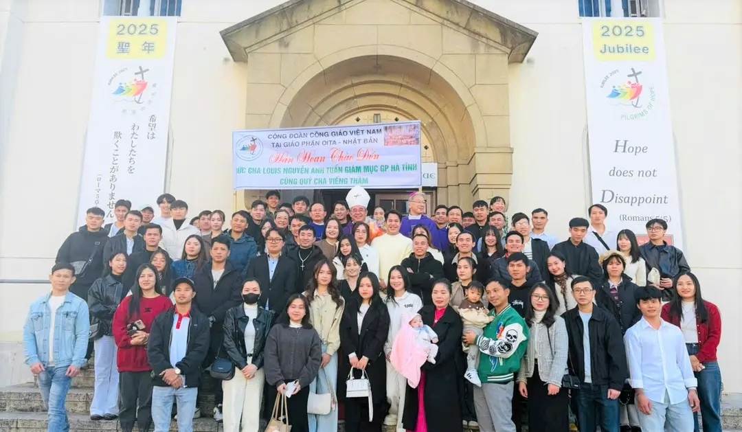 Hành trình hy vọng: Chuyến thăm mục vụ của Đức Cha Louis Nguyễn Anh Tuấn tại Nhật Bản